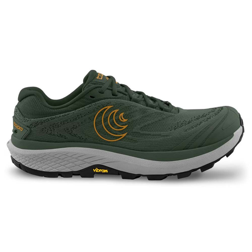 Topo Pursuit 2 Mens Trail Running Shoes - Green/Orange - US10
