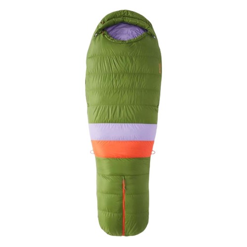 Marmot Angel Fire 25 Womens Down Sleeping Bag - Foliage/Paisley Purple - DZ