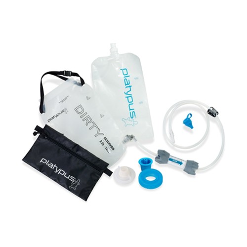 Platypus Gravity Works 2.0L Water Filter Purifier - Complete Kit