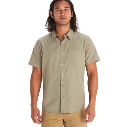 Marmot Aerobora SS Mens Hiking Shirt - Vetiver - XL