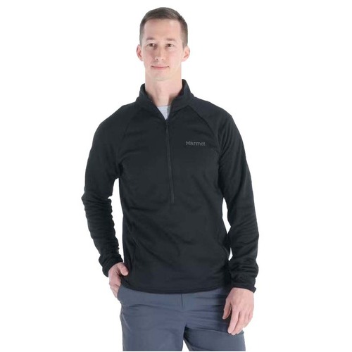 Marmot Leconte Mens 1/2 Zip Fleece Hiking Pullover