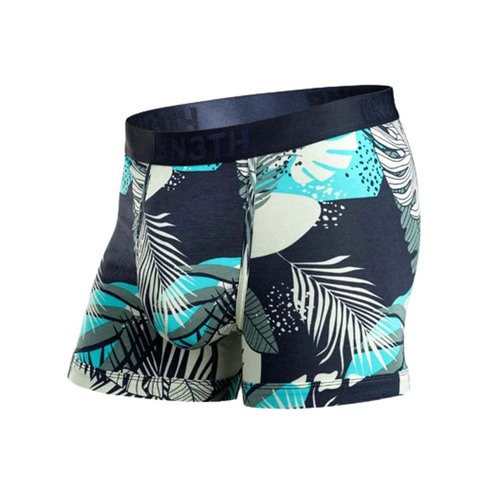 Fronds Dark Navy
