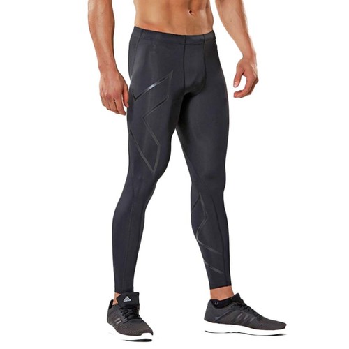 2XU Mens Compression Tights - Black/Nero