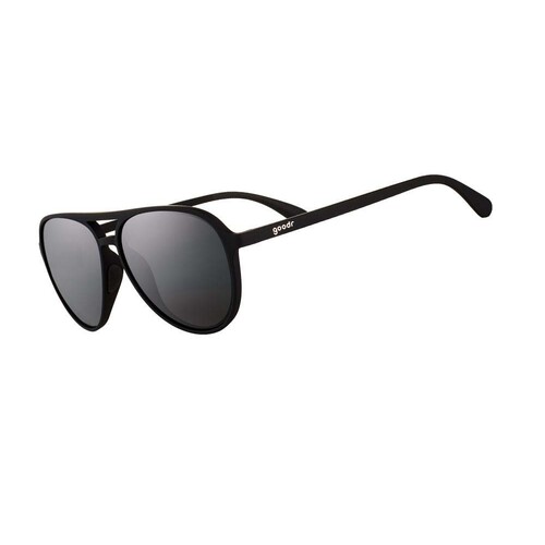 Goodr Mach G Aviator Running Sunglasses - Operation: Blackout 