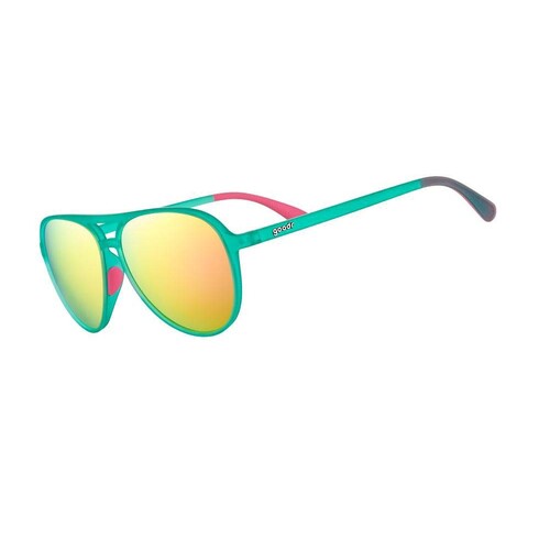 Goodr Mach G Aviator Running Sunglasses - Kitty Hawkers' Ray Blocker