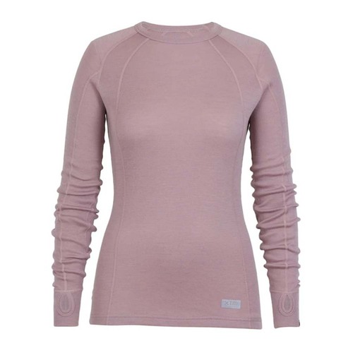 XTM Merino 230 Wool Womens Long Sleeve Thermal T-Shirt - Fog - 12