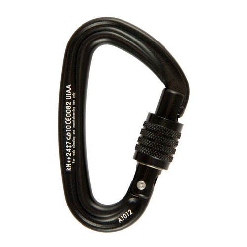 Metolius Bravo Screw Gate Carabiner - Black