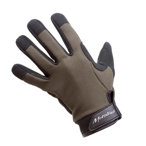 Metolius Talon Unisex Belay Gloves - Black/Olive