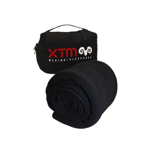 XTM Dreamliner 230 Merino Sleeping Bag Liner - Black