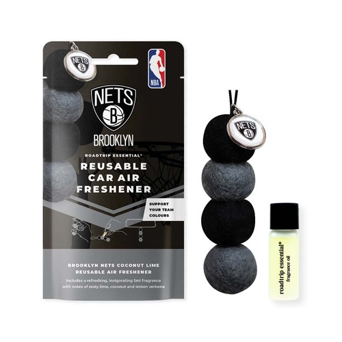 Smelly Balls Reusable Car Air Freshener - Brooklyn Nets