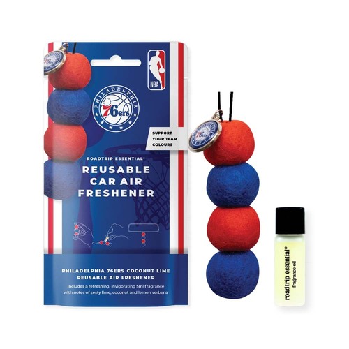 Smelly Balls Reusable Car Air Freshener - Philadlphia 76ers