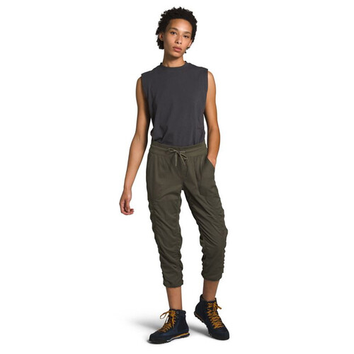 green hiking pants