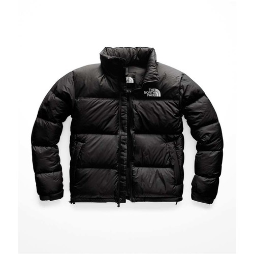 black and white mens north face jacket