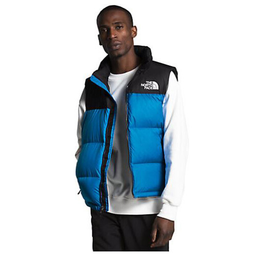 north face blue vest
