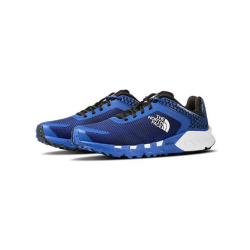 The North Face Flight Trinity Womens Trail Running Shoes - Dazzling Blue/TNF Black