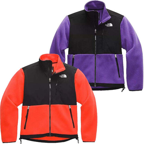 fuzzy northface jacket