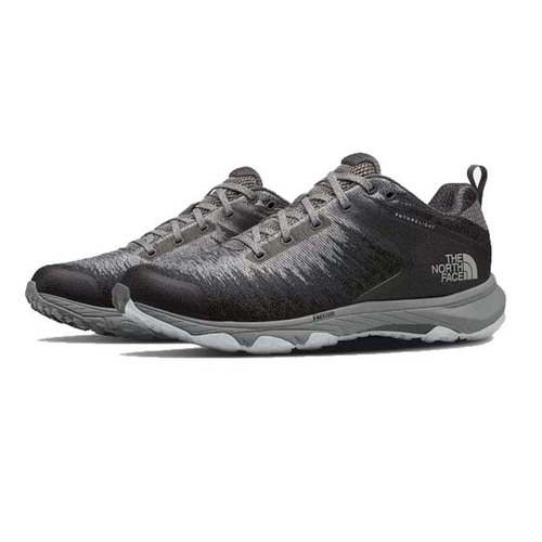 The North Face Ultra Fastpack IV FUTURELIGHT (Woven) Womens Waterproof Hiking Shoes - Tin Grey/Griffin Grey