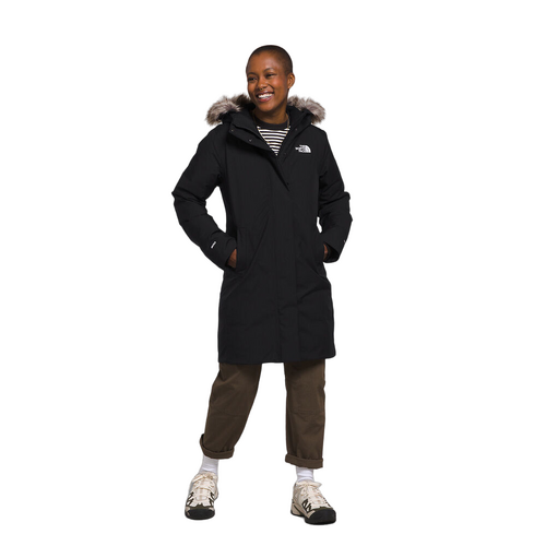 North face on sale waterproof parka womens