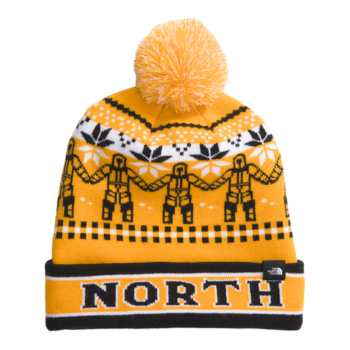 The North Face Ski Tuke Unisex Beanie - Summit Gold Him Suit Jacquard