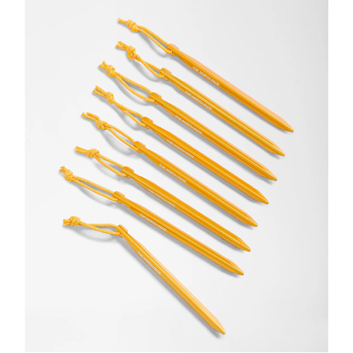 The North Face V-Stake M Tent Stakes - 8 Pack - Summit Gold