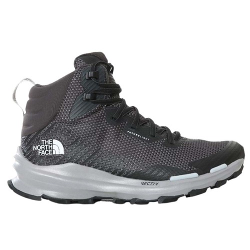 The North Face VECTIV Fastpack Mid Futurelight Womens Hiking Boots Asphalt Grey TNF Black 7