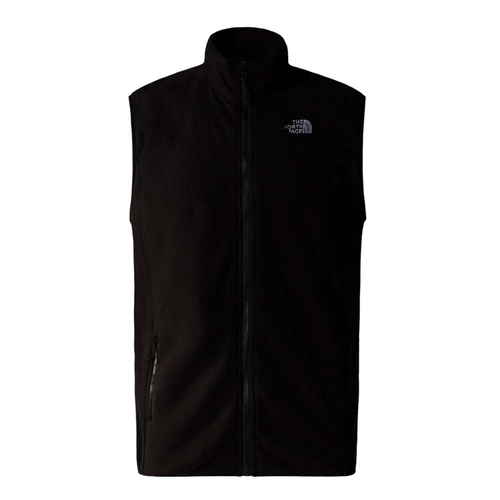 The North Face 100 Glacier Mens Fleece Vest - TNF Black/NPF - S
