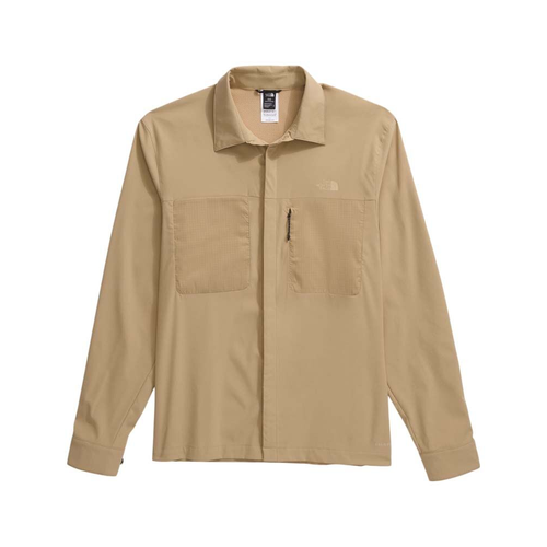The North Face Lightrange Mens Long Sleeve Shirt - Khaki Stone - S