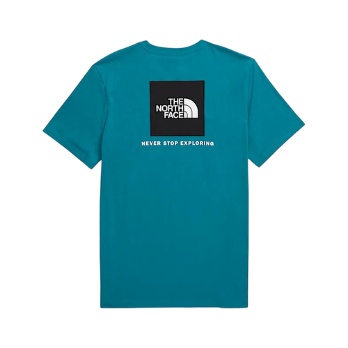 The North Face Evolution Box NSE Mens Short Sleeve T-Shirt - Digital  Steel - M