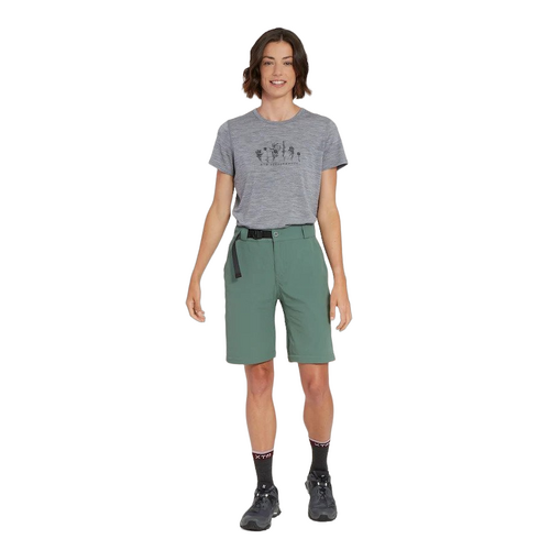 XTM Yarram Womens Hiking Shorts - Spruce Green - 16