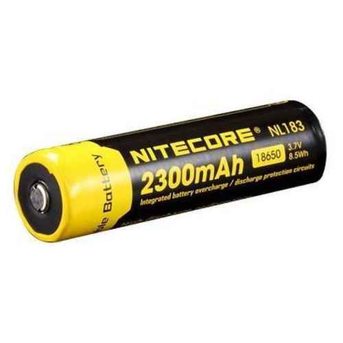 Nitecore 18650 Rechargeable Li-Ion Battery - 2300mAh