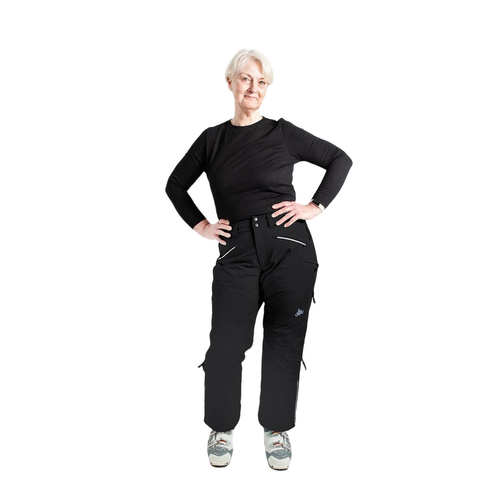 Nobody's Princess Mila Snow Womens Regular Ski Pants - Black - AU16/US12