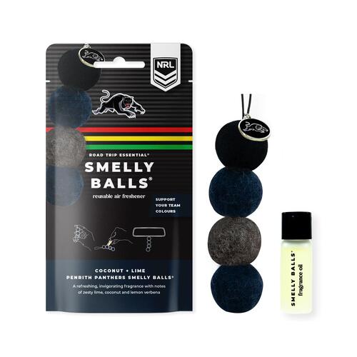 Smelly Balls Reusable Car Freshener - Penrith Panthers Set