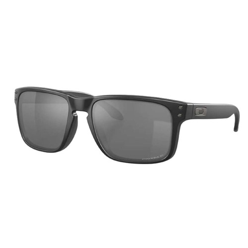 Oakley Holbrook Unisex Polarised Sunglasses - Matte Black/Prizm Black