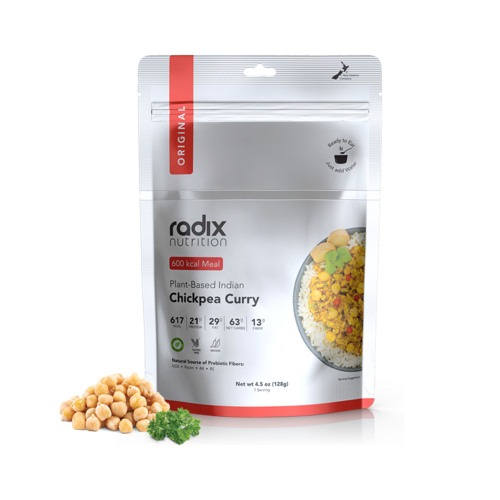 Radix Nutrition Original 600 - Plant-Based Indian Style Chickpea Curry