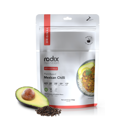 Radix Nutrition Original 600 - Plant-Based Mexican Chilli with Avocado