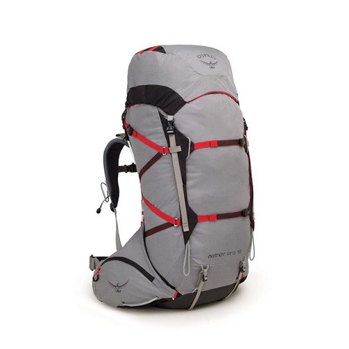 Osprey Aether Pro 70L Lightweight Hiking Backpack - Kepler Grey