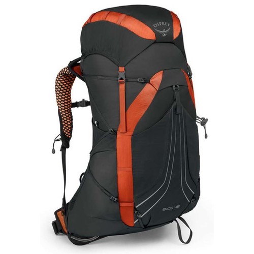 Osprey Exos 48L Lightweight Backpack - Blaze Black