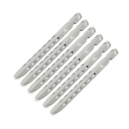 Toaks Titanium V-Shaped Tent Peg - 6 Pack