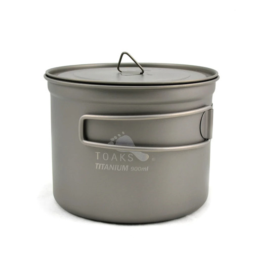 Toaks Titanium D115mm Cooking Pot - 900ml