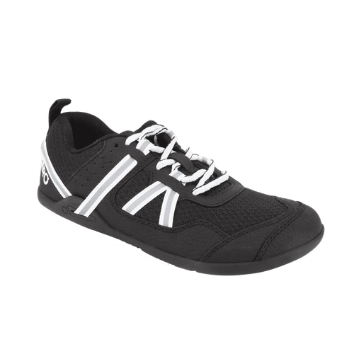 Xero Prio Kids Minimalist Athletic Shoes - Black/White