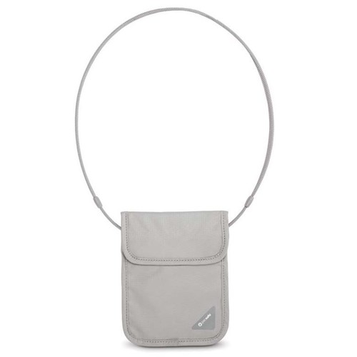 Pacsafe Coversafe X75 Anti-Theft RFID Travel Neck Pouch - Grey
