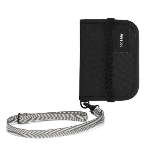 Pacsafe RFIDSAFE V50 Anti-theft Travel wallet - Black
