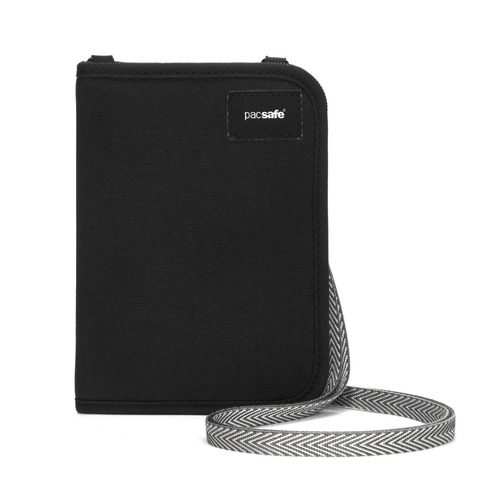 Pacsafe Rfidsafe V150 Compact Organizer - Black