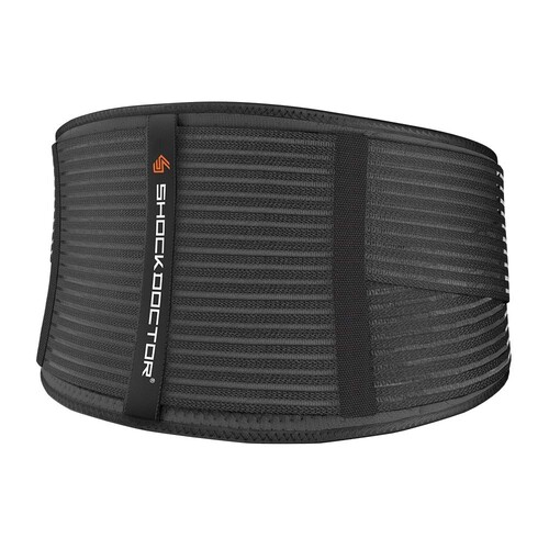 Shock Doctor Deluxe Lumber Pad Back Support - Black
