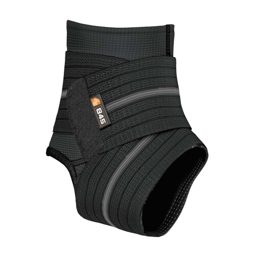 Shock Doctor Compression Wrap Ankle Sleeve - Black