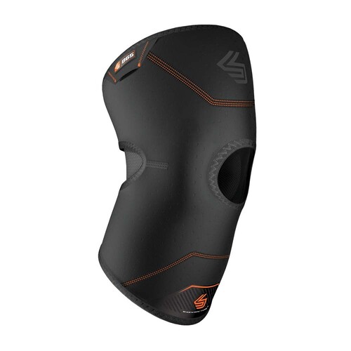 Shock Doctor Knee Sleeve with Open Patella - Black - L