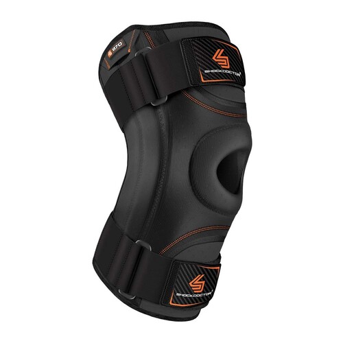 Shock Doctor Knee Stabilizer with Flexible Support Stays - Black