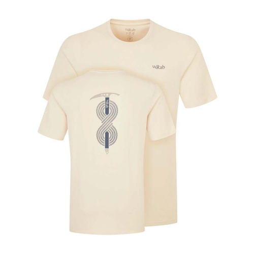 Rab Stance Axe Mens T-Shirt - Ecru - L