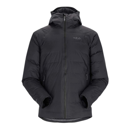 Rab Valiance Mens Waterproof Down Jacket - Black - L