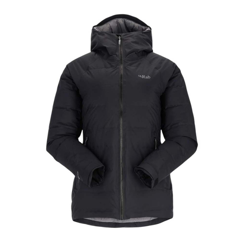 Rab Valiance Womens Waterproof Down Jacket - Black - 8